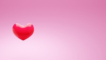 pink valentine heart background 