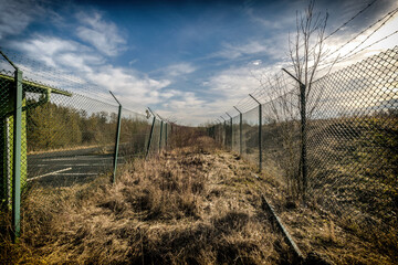 Obraz premium US Trainingsgelände - Lost Place