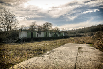 Fototapeta premium US Trainingsgelände - Lost Place