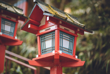 春日灯篭, 貴船神社, 京都