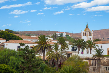 Fototapeta na wymiar Betancuria, Spain Santa Maria church Fuerteventura
