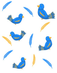 set of birds