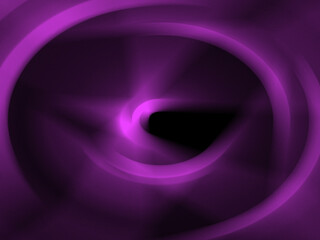 Abstract Geometric Shapes on Black Background