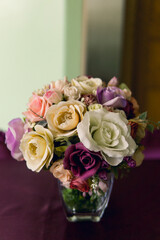 Valentine's day gift, Beautiful plastic rose flower background