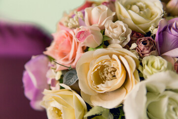 Valentine's day gift, Beautiful plastic rose flower background