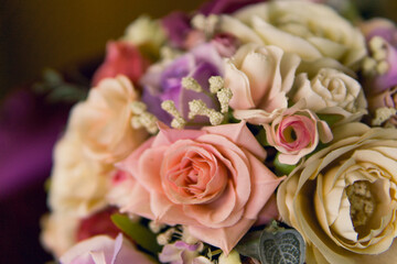 Valentine's day gift, Beautiful plastic rose flower background