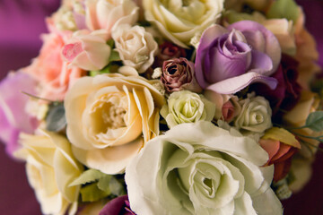 Valentine's day gift, Beautiful plastic rose flower background