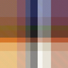 Orange Ombre Plaid textured Seamless Pattern