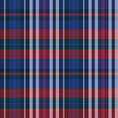 Blue Ombre Plaid textured Seamless Pattern