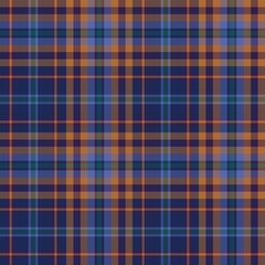 Fototapeta premium Blue Ombre Plaid textured Seamless Pattern