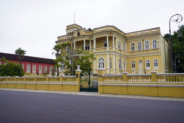 Palácio Rio Negro Manaus, was built in 1910. Manaus, Amazon - Brazil 