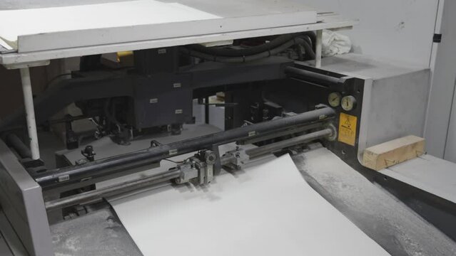 Sheet Fed Paper Offset Printing Machine Process