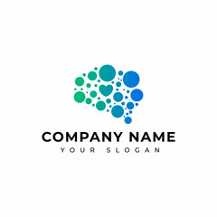Neurology logo vector design template