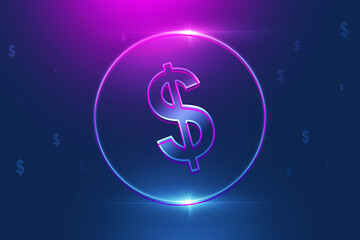 2d rendering usd Dollar symbol 
