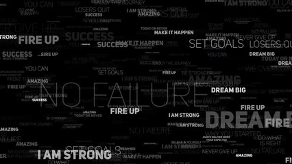 business positive motivational success quotes background