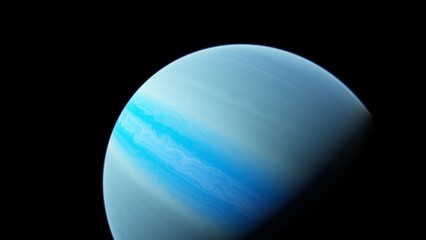 Abstract planets and space background