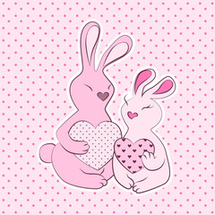 together and forever. vector illustration