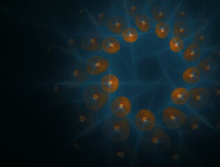 Imaginatory fractal abstract background Image