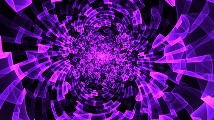 Beautiful abstract background for art projects, cards, business, posters. 3D illustration, computer-generated fractal