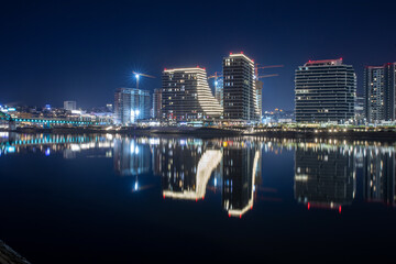 Obraz premium Belgrade Waterfront, Capitol of Serbia