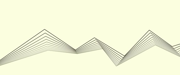 Sharp edge stroke or lines with mountain look-alike shape can be used for background, backdrop, wallpaper, illustration, graphical resources