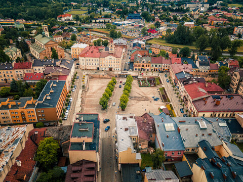 Gorlice - Rynek (Beskid Niski, Małopolska, Polska, Krynica-Zdr&oacute;j)