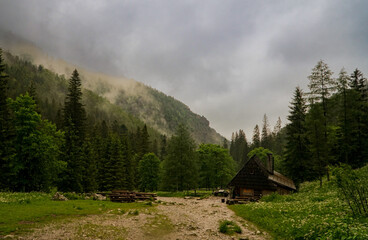 Tatry, Karpaty, Gubałówka, Zakopane, Polska, Morskie Oko, dolina