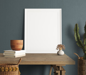 Boho Frame Mockup - Boho Frame - Blank Frame - White Frame - Frame Mockup - Frame Template