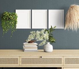 Boho Frame Mockup - Boho Frame - Blank Frame - White Frame - Frame Mockup - Frame Template