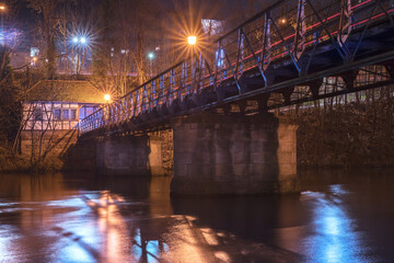 Fulda bei Nacht - Melsungen