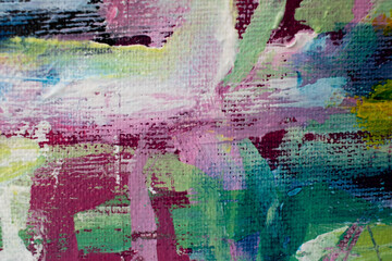 Abstract painting.  Background design of acrylic painting , rich texture.  Modern art oil painting.  Hand drawn brush stroke. Abstract contemporary art for background.
