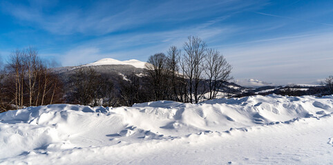 Bieszczady, Polska , połonina , góry, Karpaty