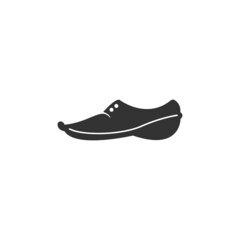 Men's shoes logo icon design illustration