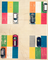 Kraków Parking Samochodowy © DRONE QUEST