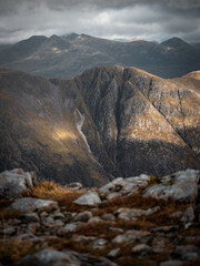 Mountains views in the Scottish Highlands