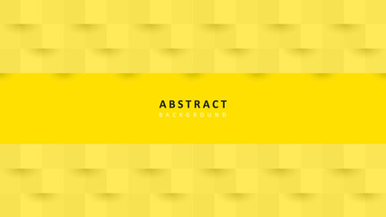 Abstract yellow texture paper art style 3d vector background can be used in cover design, book design, poster, cd cover, flyer, website background or advertisement - eps10.