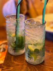 glass of lemonade