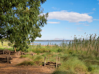 Vega Baja del Segura - El lago azul del Parque Natural de las Lagunas de La Mata y Torrevieja 