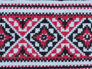 national patterns on the fabric of the moldovan costume