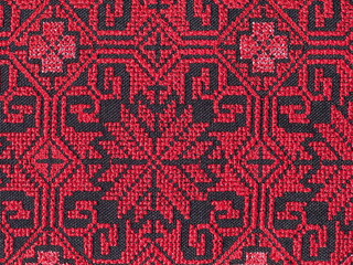 national patterns on the fabric of the moldovan costume