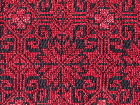 national patterns on the fabric of the moldovan costume