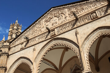 Obraz premium Cathedral of Palermo, Sicily, Italy.