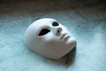 Venetian Mask, Original White Mask To Paint, Venice Mask
