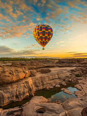 Sampanbok Ubon Ratchathani Grand Canyon in Thailand, 3000 Boke nature of rock is unseen in Thailand...