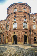 The Palace of the Princes of Carignano in Turin was built in 1679-1684 by the brilliant architect Guarino Guarini. The radical Baroque of this master is known as "curvilinear architecture".    