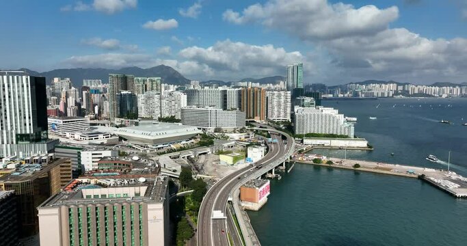 Hung Hom in Hong Kong city