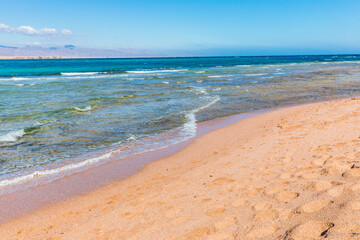 Red Sea beach near  Sharm El Sheikh, Egypt