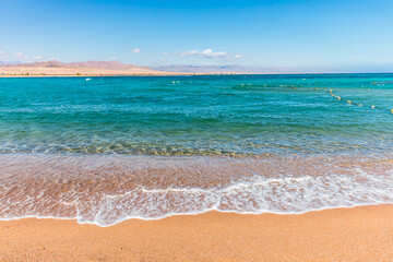 Fototapeta premium Red Sea beach near Sharm El Sheikh, Egypt