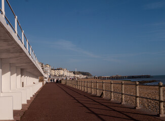 Promenade from St Leonards to Hastings.