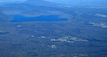 italie...région de rome, vue aérienne